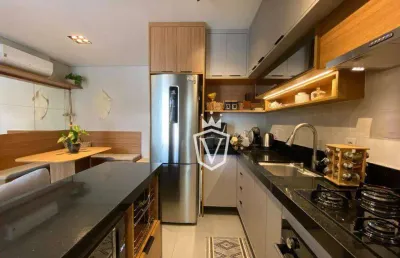 Apartamento com 3 dormitórios à venda, 74 m² por r$ 795.000,00 - recanto quarto centenário - jundiaí/sp