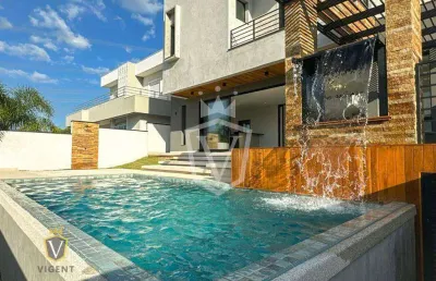 Casa com 4 suítes à venda, reserva da serra - jundiaí/sp