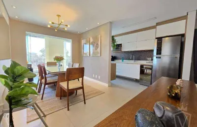 Apartamento  de 88m² com 2 quartos sendo uma suíte à venda no cond. tons de ipanema- medeiros -  jundiaí/sp