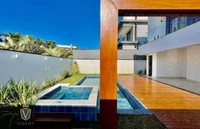 Casa com 4 suítes à venda, condomínio brisas - gramadão - jundiaí/sp