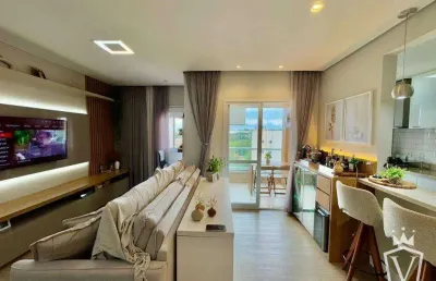 Apartamento com 2 suítes à venda, 74 m² por r$ 680.000 - medeiros - jundiaí/sp
