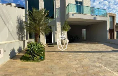 Casa com 3 dormitórios, 250 m² - venda por   - portal da primavera - campo limpo paulista/sp
