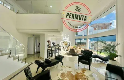 Casa com 3 suítes à venda, 505 m² por r$ 2.650.000 - portal do paraíso i - jundiaí/sp
