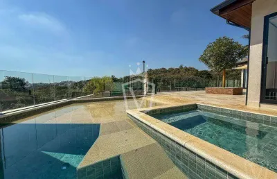 Casa com 5 suítes para alugar - chácara malota - jundiaí/sp