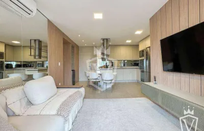 Apartamento flat mobiliado com 2 quartos para alugar ou à venda - centro/ anhangabaú - jundiaí/sp