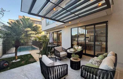 Casa com 3 suítes para alugar, 263 m² - brisas da mata - jundiaí/sp