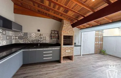 Casa com 3 dormitórios à venda, 123 m² por - jardim colônia - jundiaí/sp