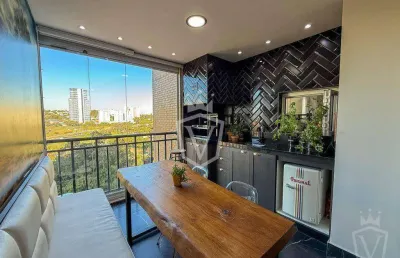 Apartamento mobiliado com 2 quartos para alugar - jardim trevo - jundiaí/sp