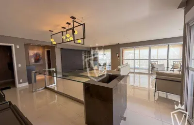 Apartamento mobiliado com 3 suítes para alugar, 268 m² no alta vista - anhangabaú - jundiaí/sp