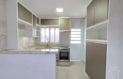 Casa térrea com 2 quartos  e ampla área gourmet no bairro vila rami - jundiaí/sp