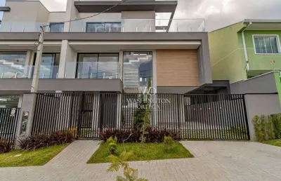 Sobrado novo 3 dormitórios (1 suíte c/closet) à venda, 159 m² por r$ 1.190.000 - afonso pena - são josé dos pinhais/pr