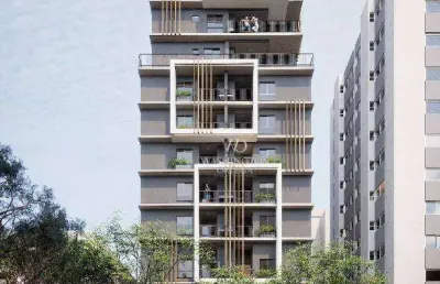 Apartamento garden com 3 dormitórios à venda por r$ 728.395,65 - portão - curitiba/pr