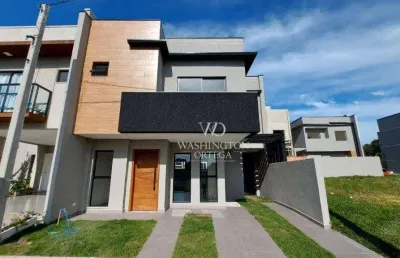 Sobrado com 3 dormitórios à venda, 115 m² por r$ 729.000,00 - costeira - são josé dos pinhais/pr