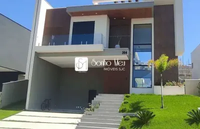 Venda de maravilhosa casa com 4 suítes - alphaville ii - sjc