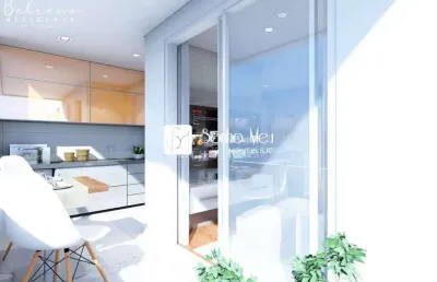 Belive residence apartamentos com 2 dorm.- lançamento no jardim ismênia