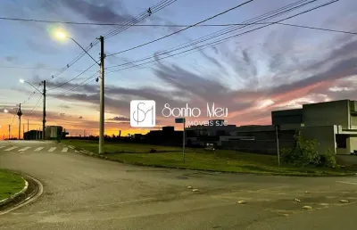 Venda de um belo terreno plano de esquina - cond. santa mônica - caçapava