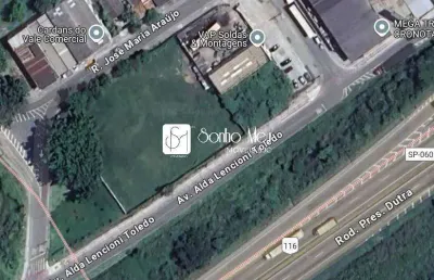 Terreno 3.000 m² em excelente localização, marginal rod. dutra - jacareí