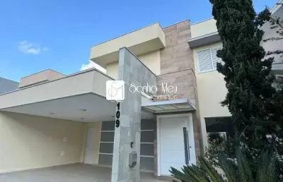 Venda ou locação casa no condomínio altos da serra vi com 3 suítes