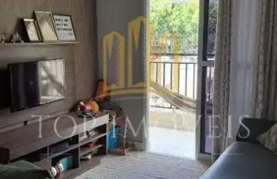 Lindo apartamento localizado no parque industrial com 3 dormitorios, planejados, varanda