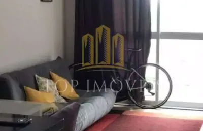Maravilhoso studio mobiliado, 1 dormitorio, sala, cozinha, banheiro, 1 vaga coberta