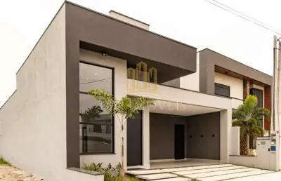 Magnifica casa nova tres dormitorios suite master espaco gourmet em condominio fechado
