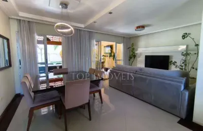 Maravilhosa casa tres dormitorios suite espaco gourmet em condominio fechado
