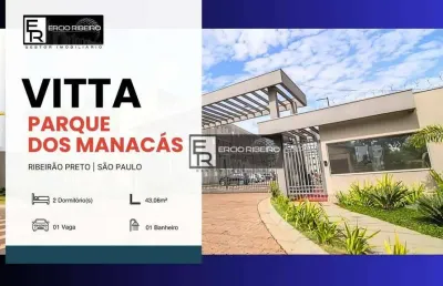 Apartamento com 2 dormitórios à venda, 43 m² por r$ 190.000 - chácaras pedro corrêa de carvalho - ribeirão preto/sp olx zap viva real chaves na mão
