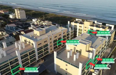Apartamento com 1 quarto à venda na Avenida Beira Mar, 10183, Balneário Caravelas, Matinhos