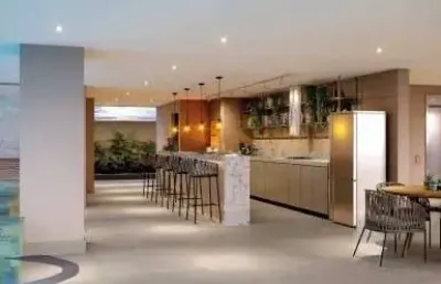 Lançamento na quadra do mar da praia do morro, apartamentos à venda 2 quartos, sendo 1 suíte, lazer completo - guarapari - es