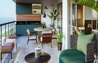 Apartamento com 4 quartos à venda na praia do morro, guarapari , 205 m2 por r$ 2.630.000