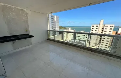 Apartamento 2 quartos à venda com vista para o mar  da praia do morro, guarapari es, lazer completo na cobertura