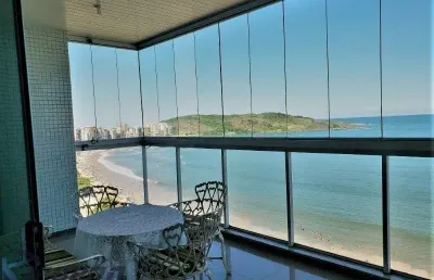 Apartamento à venda com 4 quartos frente mar na praia do morro guarapari-es