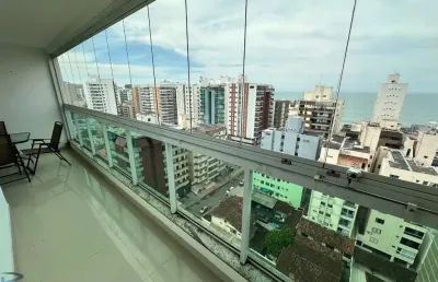 Apartamento 2 quartos à venda com vista para o mar da praia do morro, guarapari es.