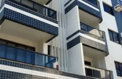 Apartamento 2 quartos à venda com vista mar da enseada azul, guarapari es