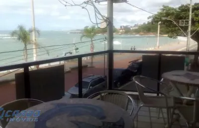 Apartamento amplo composto com 4 quartos no centro de guarapari com vista para o mar