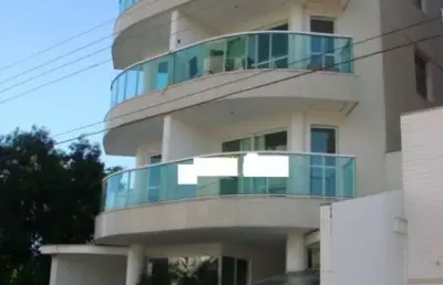 Apartamento 2 quartos, 2 vagas à venda com vista lateral para praia da bacutia - enseada azul - nova guarapari