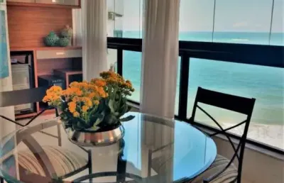 Apartamento 4 quartos à venda, vista ampla para o mar da praia de itaparica vila velha - es