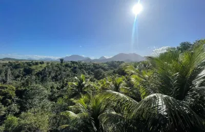 Chácara à venda a poucos quilômetros da praia do morro com casa em construção. terreno com mais de 5 mil metros quadrados e uma vista de surpreender!