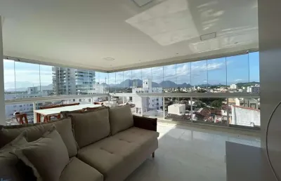 Apartamento 3 quartos à venda na praia do morro, fino acabamento e lazer completo.