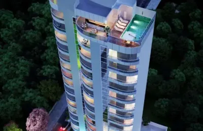 Lançamento de altíssimo padrão, apartamento 4 suítes à venda, lazer completo na cobertura, praia do morro, guarapari es