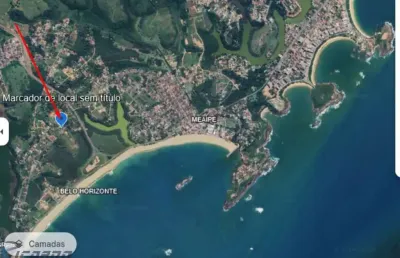 Lote / terrreno à venda com vista para o mar, em meaipe, guarapari - es.