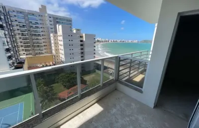 Apartamento 2 quartos à venda com vista mar para praia do morro, guarapari es - lazer completo