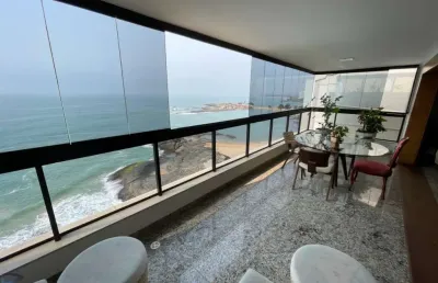 Cobertura duplex à venda de frente para o mar, no centro de guarapari.