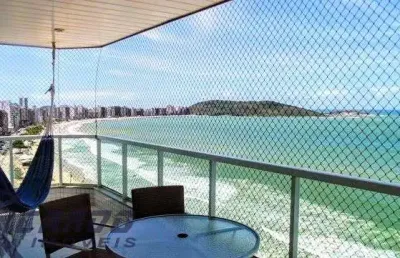 Cobertura duplex de frente para o mar à venda com 5 suítes na praia do morro guarapari-es