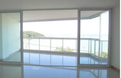 Apartamento de 4 suítes à venda, frente mar da praia de bacutia, enseada azul, guarapari - es.