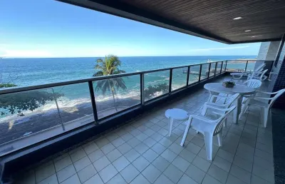 Apartamento 4 quartos à venda frente mar no centro de guarapari es.