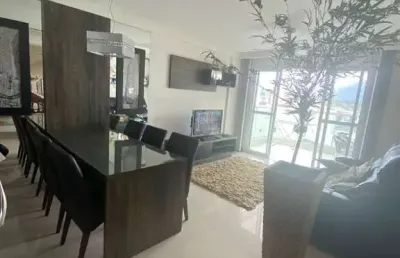 Apartamento 3 quartos à venda na quadra do mar da praia do morro, guarapari-es, lazer completo