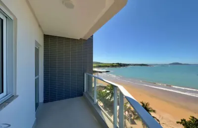 Apartamento alto padrão frente mar 3 quartos  a venda  praia do morro guarapari e.s frente mar ! com todo conforto, qualidade e segurança!