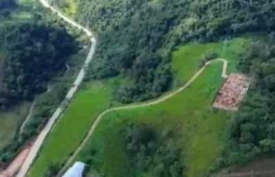 Propriedade à venda com 26,7 hectares, margeando a br 101, rio grande, pau d?óleo, guarapari/es