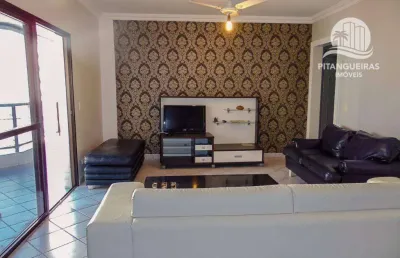 Apartamento com 3 dormitórios à venda, 140 m² por r$ 900.000,00 - pitangueiras - guarujá/sp